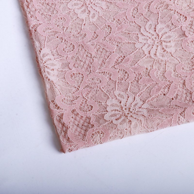 Cutwork Bridal Evening Polyester Lace Fabric for Women's Wear Wholesal 11
